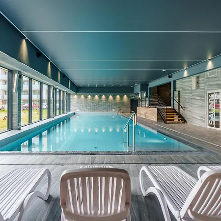 LABA Kołobrzeg Apartamenty Kasprowicza 20 Parking Basen Fitness Bawialnia w CENIE, Parkplatz Schwimmbad Fitness Spielzimmer im PREIS-3